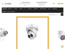 Tablet Screenshot of pcprodaja.com
